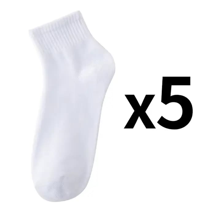 5 paires/lot de chaussettes mi-mollet de couleur unie pour hommes, chaussettes d'affaires confortabl