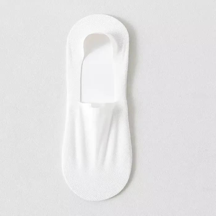 Invisible No Show Socks Men Male Ice Silk Sock Slippers Summer Hollow Out Mesh Thin Breathable Anti-