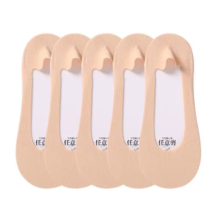 Chaussettes invisibles coordonnantes pour femmes, chaussettes d'été pour filles, chaussettes de bate