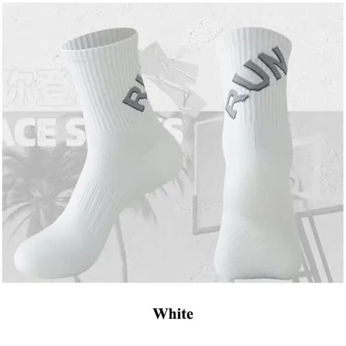 Chaussettes de course unisexes pour hommes et femmes, Tube central, séchage rapide, Sports de plein