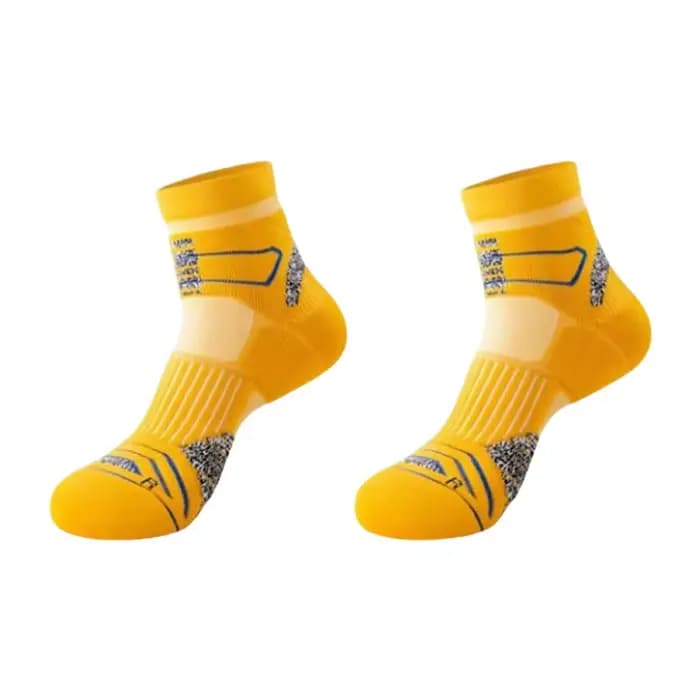 Chaussettes de course professionnelles pour Marathon, pour hommes, bas de serviette épais, sport, cy