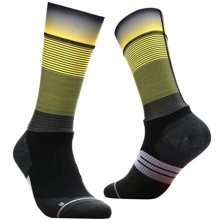 Chaussettes de sport hip-hop pour hommes et femmes, chaussettes de course de basket-ball, chaussette