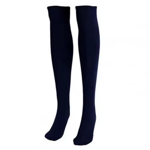1 paire de chaussettes de sport pour hommes et femmes, couleur unie, antidérapantes, pour Football,