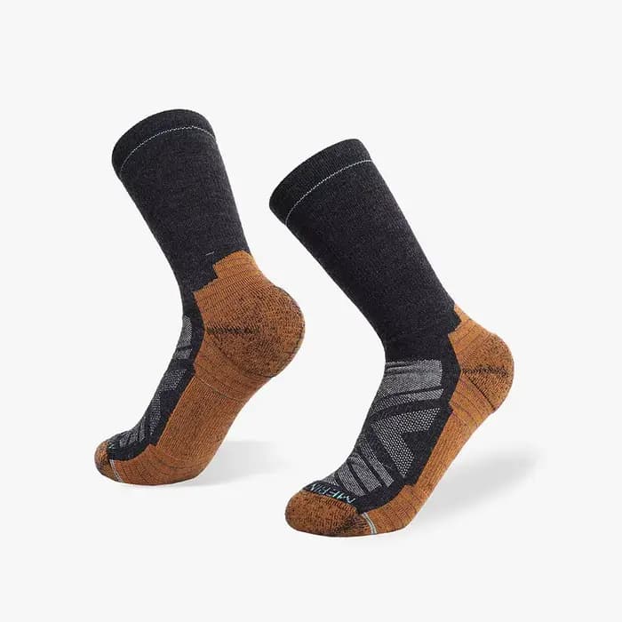 3 paires de chaussettes de randonnée en laine mérinos pour hommes et femmes, automne-hiver, chaudes,
