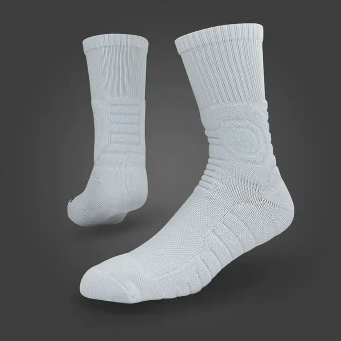 Chaussettes de basket-ball de haute qualité pour hommes, antidérapantes, en coton épais, bas de serv