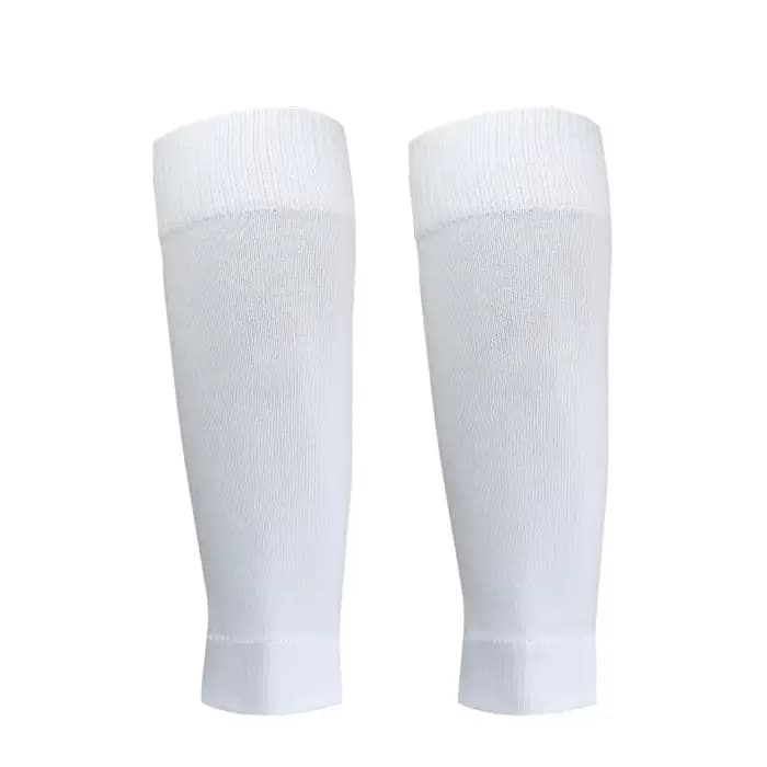 Chaussettes de football rouges pour hommes et femmes, protège-tibias, couvre-jambes, nouveau