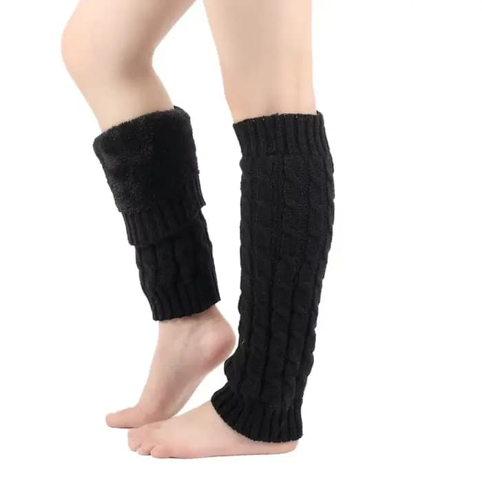 Jambières et chaussettes chaudes doublées de polaire pour femmes élégantes - Chaleur d'hiver extra é