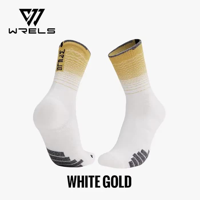 WRELS Chaussettes de course professionnelles pour marathon, respirantes, pour le basketball, absorba