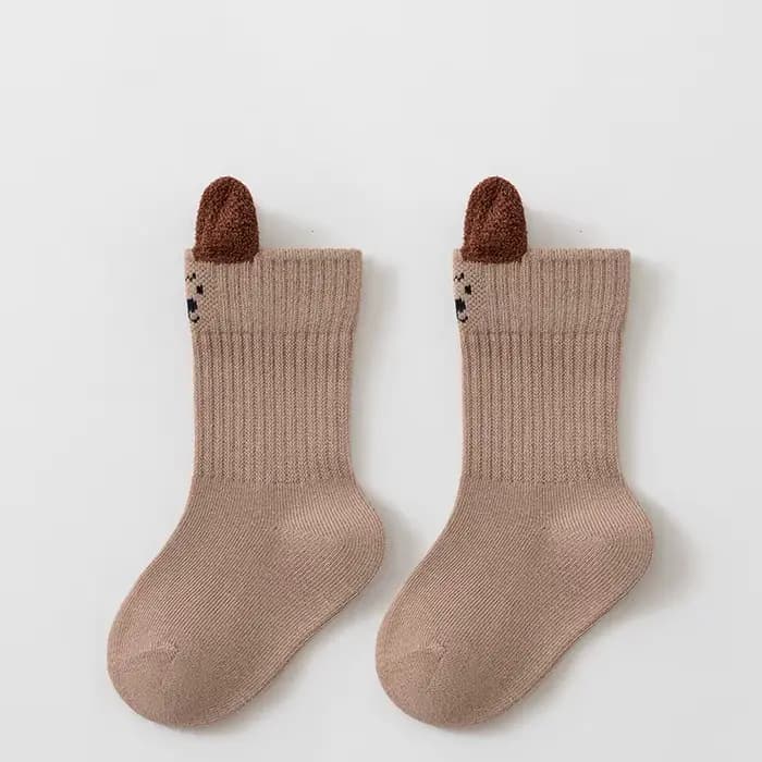 Chaussettes mignonnes en coton doux pour filles et garçons, chaussettes courtes pour bébés garçons e