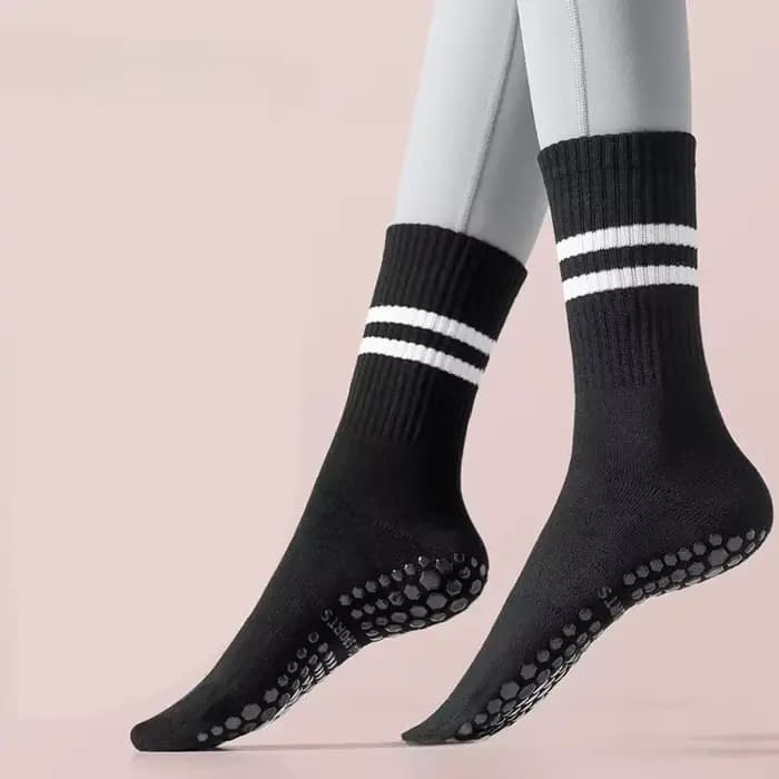 Chaussettes de dehors Respirantes en Silicone pour Homme et Femme, pour Football, Basket-Ball, Cours
