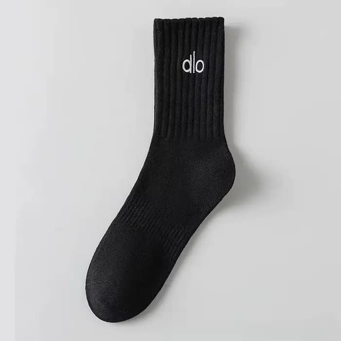 Chaussettes longues universelles en pur coton Dlo pour hommes, respirantes, anti-odeurs, pour toutes