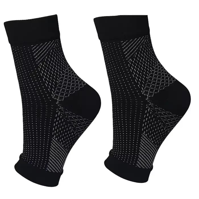 Chaussettes de neuropathie pour femmes et hommes, chaussettes de compression apaisantes pour la neur