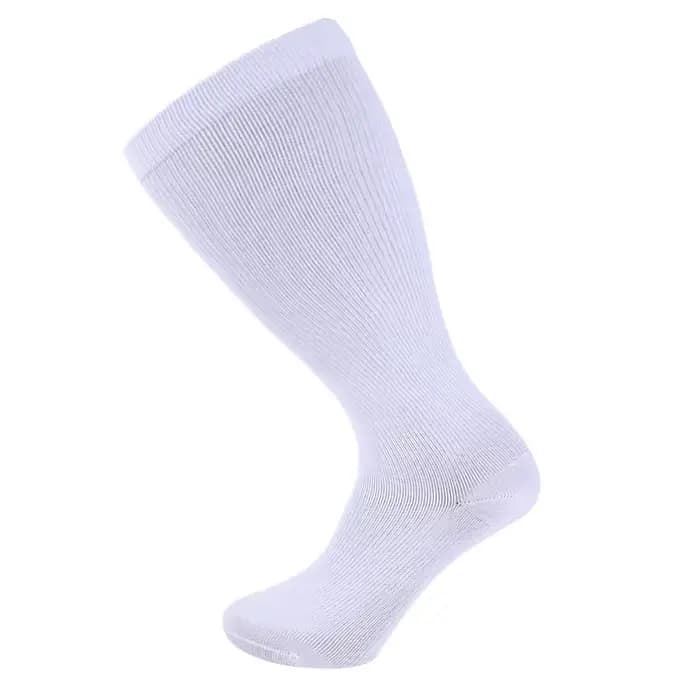 Chaussettes de Compression pour Femme et Homme, 20-30 mmHg, Mollet Large, Extra Large, Hauteur Genou