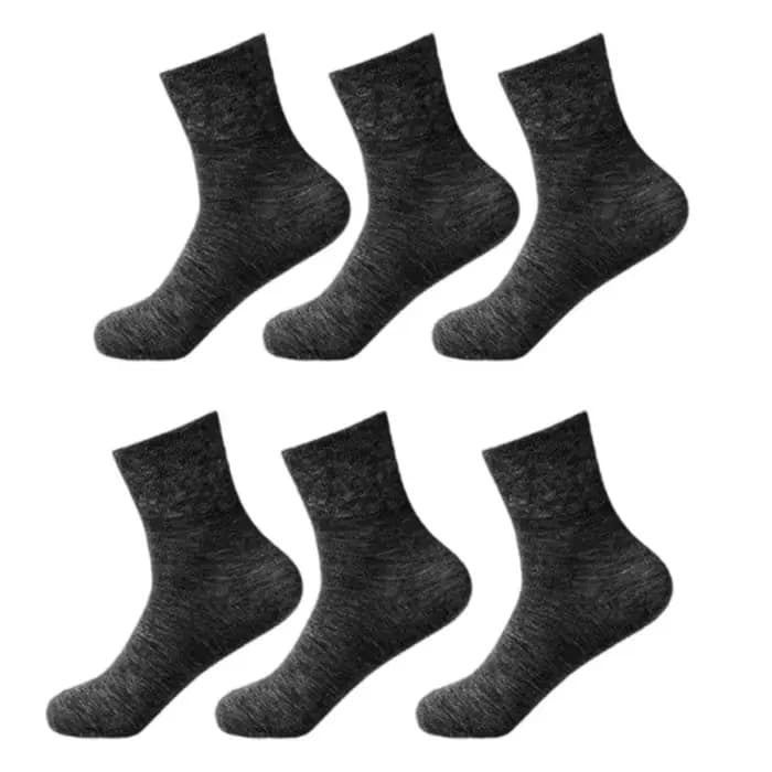 3 paires chaussettes pour diabétiques, sans reliure, larges, sans couture, extensibles, amples