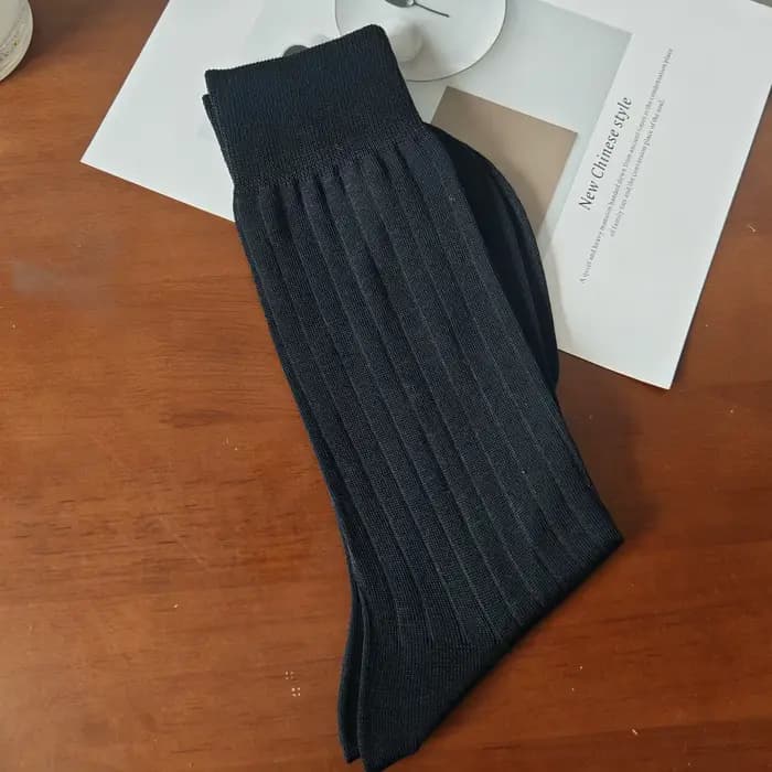 3 paires/lot de chaussettes longues de sport respirantes en coton pour hommes, nouveau style, été et