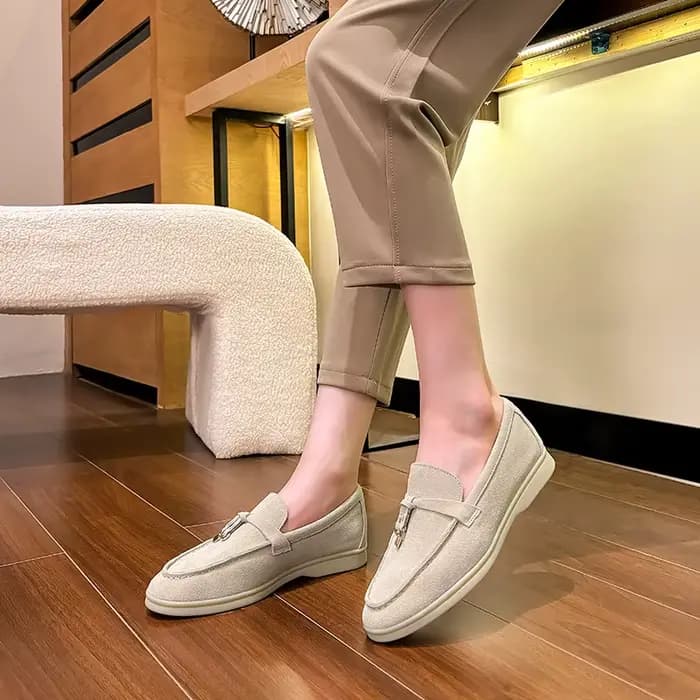 Nouveaux Mocassins en Daim Classiques de Marque LP de Haute Qualité 2026 – Chaussures Décontractées