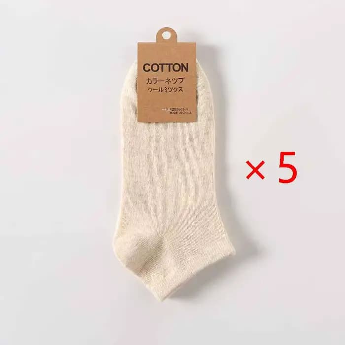 5/10 paires coton hommes chaussettes Pack respirant chaussette ensemble haute qualité chaussettes co