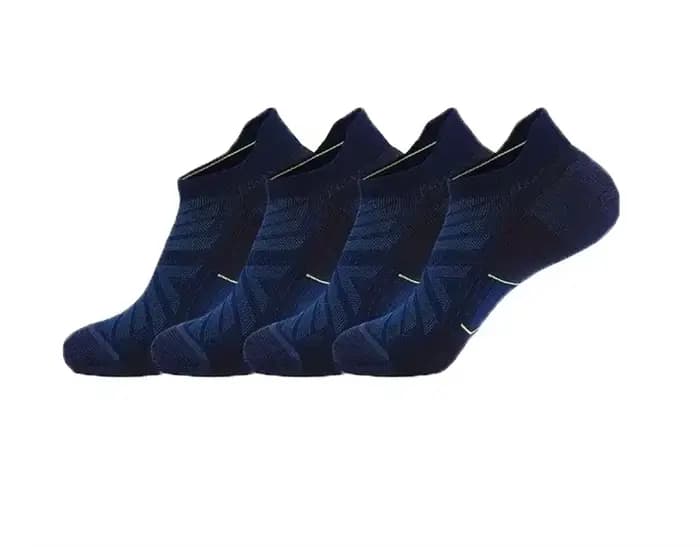 Chaussettes en laine mérinos pour hommes et femmes, chaussettes de sport épaisses et basses, soutien
