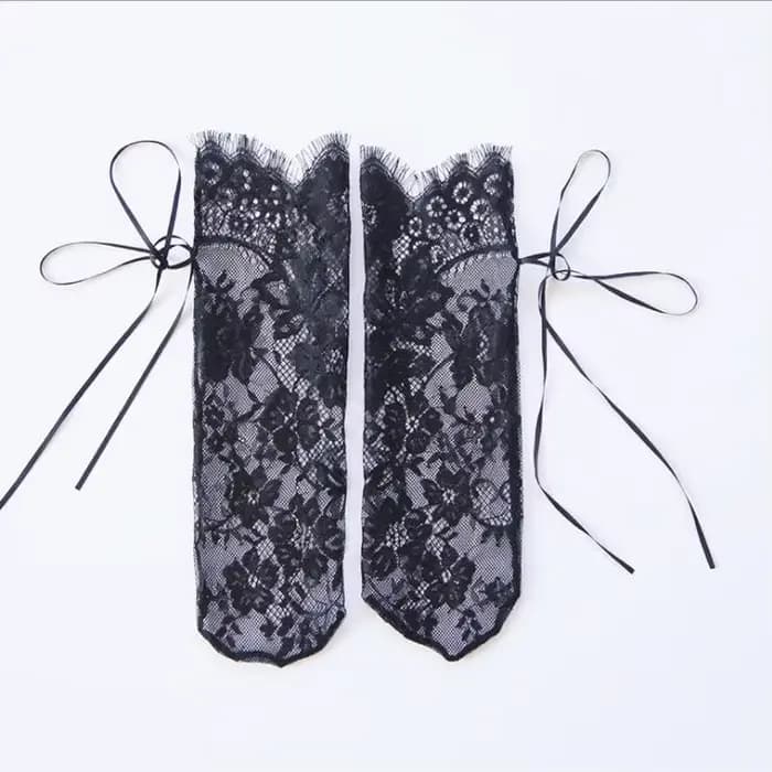 Chaussettes BKLD pour femmes 2026 – Nouveauté été, chaussettes transparentes sexy en dentelle floral