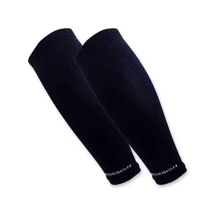 Couverture de chaussettes de football à compression, jambières à compression, chaussettes de mollet
