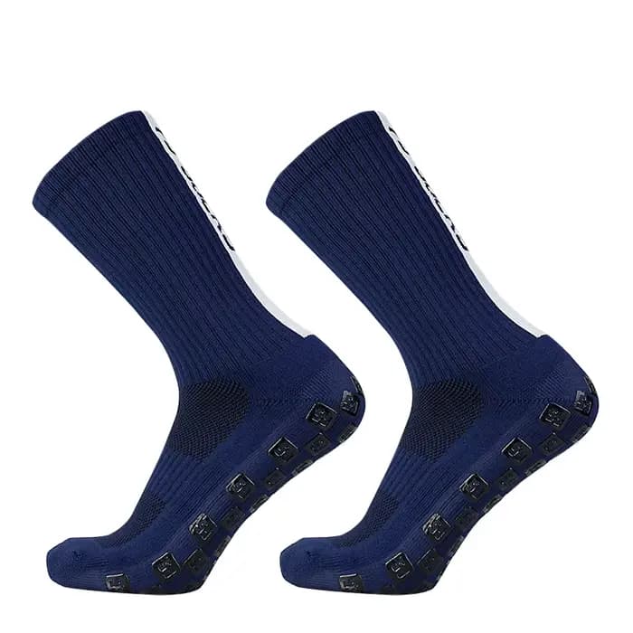 Nouvelles chaussettes de football antidérapantes en silicone pour hommes et femmes, chaussettes de f