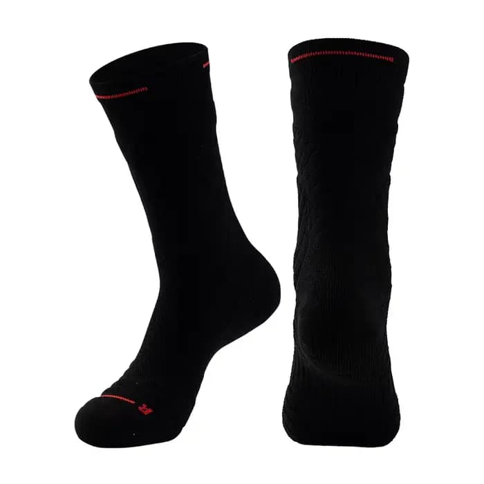 Chaussettes de sport respirantes pour hommes et femmes, accessoire de compression pour la course à p