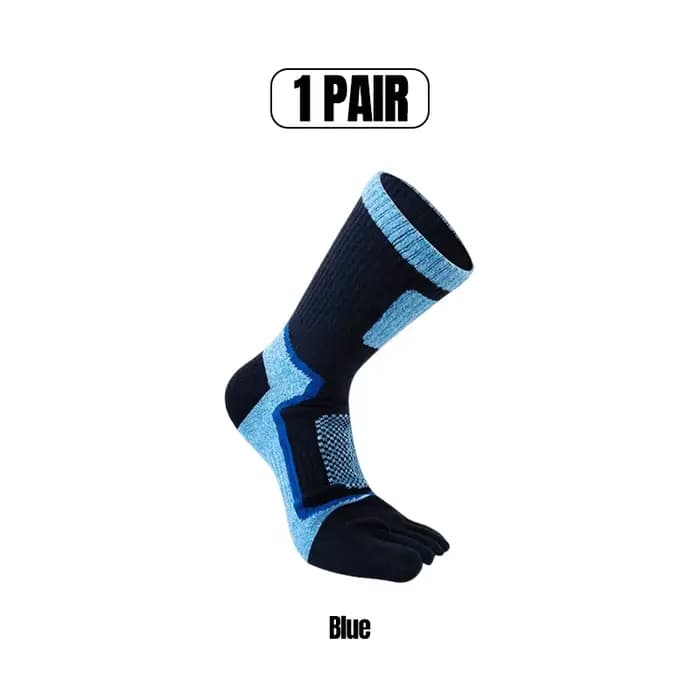 1/3/5 paires de chaussettes courtes de sport pour homme, épaisses, à compression, en maille, durable