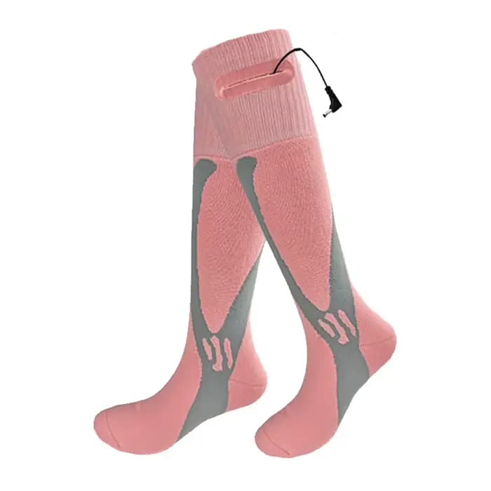 Chaussettes électriques métropolitaines rechargeables avec batterie, chauffage rapide, chaussettes d