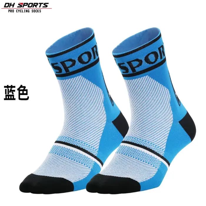 Chaussettes de sport professionnelles pour hommes et femmes, longues chaussettes de compression, cou