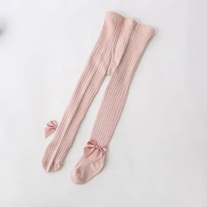 Filles princesse mignon nœud papillon collants bébé enfants hiver coton plus chaud Kawaii collants p