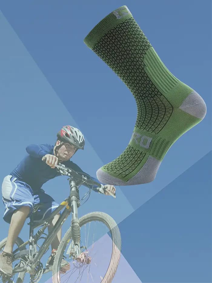 Chaussettes de cyclisme professionnelles respirantes pour hommes et femmes, chaussettes de course po