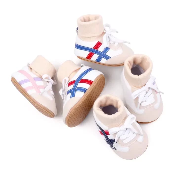 Chaussette bébé Shos automne et hiver bébé filles garçons Style couvert de cheville 0-1 ans anti-dér