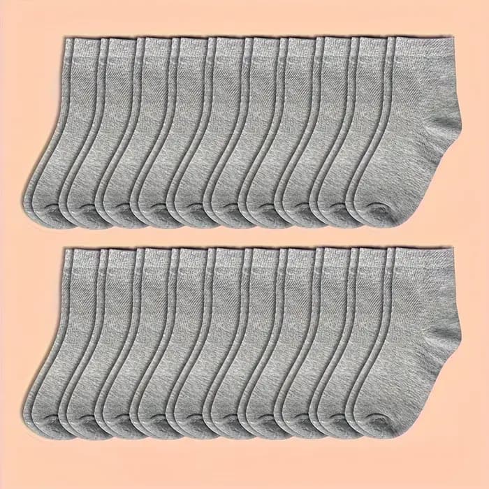 5 paires de chaussettes mi-mollet pour hommes pour le printemps, l'été, l'automne et l'hiver, résist