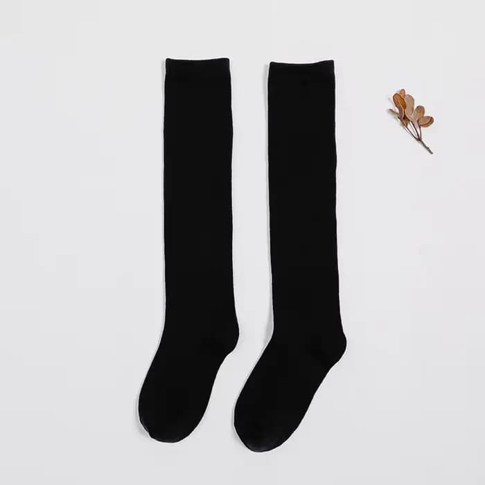 Harajuku rétro femmes coton automne hiver chaussettes longues décontracté épais chaud chaussette dam
