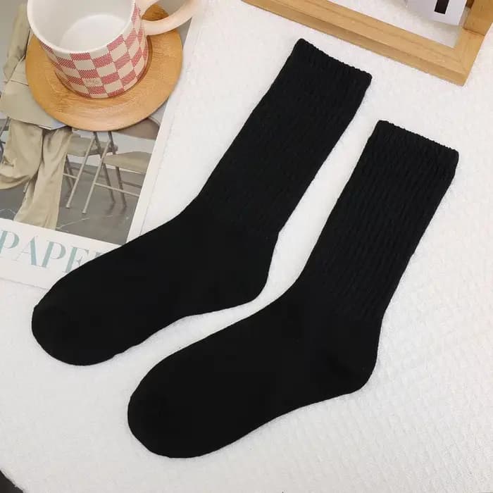 Chaussettes Vintage Simples et Cool à Tubes Moyens, Accessoire de Loisirs, Polyvalent, Quatre Saison