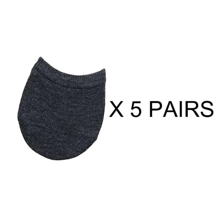 10 pièces = 5 paires avant-pied demi-pied orteil chaussettes femmes été chaussettes invisibles couve