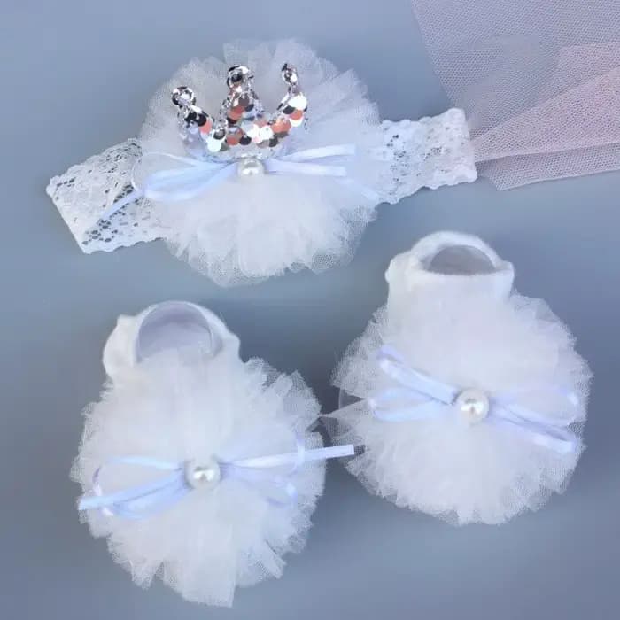 Ensemble de Chaussettes de Sauna pour Bébé, Bandeau de Sauna Doux et Confortable, Bandeau de Sauna p