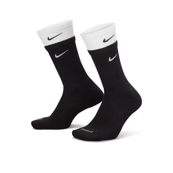 Chaussettes Nike pour hommes et femmes, chaussettes décontractées, chaussettes mi-mollet à la mode p