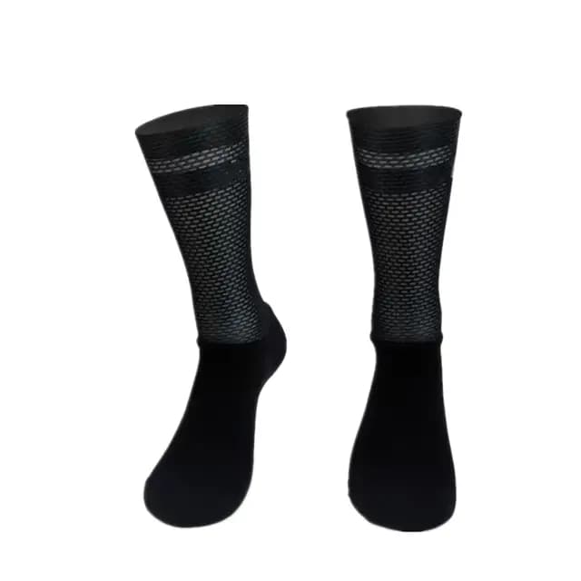 Chaussettes de cyclisme coordonnantes en silicone pour homme, accessoire de sport pour équipe pro, n