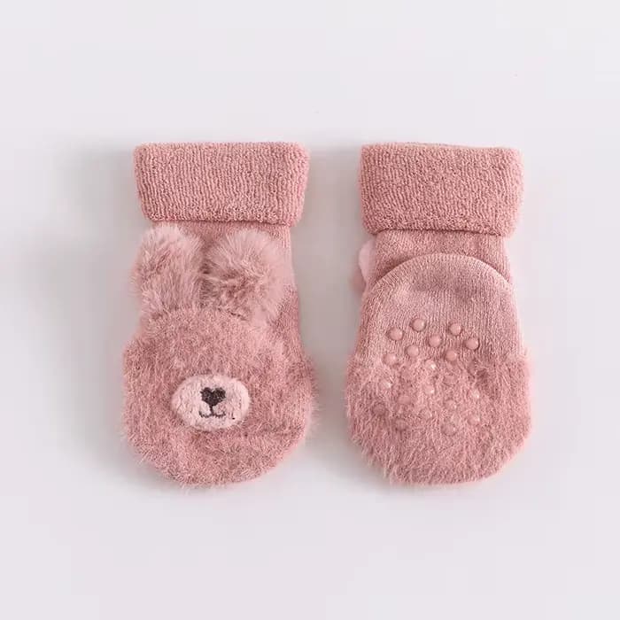 Chaussettes pour nouveau-né, hiver, épais, pour les premiers pas, garçons, automne, coton éponge, fi
