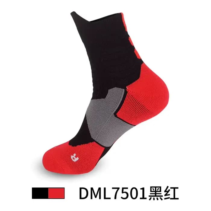 Chaussette de sport respirante à compression pour basket-ball, basket-ball, course à pied, équitatio