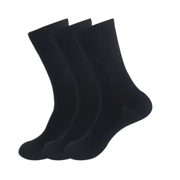 Chaussettes en coton doux pour hommes et femmes, chaussettes de mollet décontractées, lot de 3 à 6
