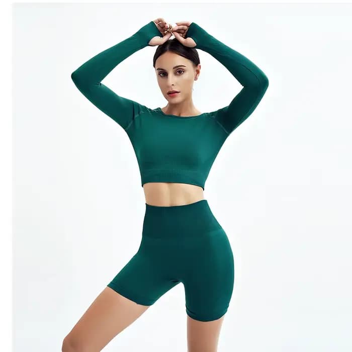 WAREBALL 2/3/4pcs Sans Soudure Ensemble de Yoga Vêtements De Sport Vêtements De Sport Yoga Costumes
