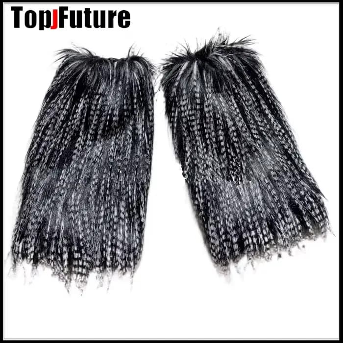 Jambières mi-mollet léopard pour femme, chaussettes Lolita, belles jambes, doux, optique Villus, dam