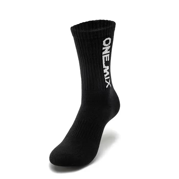 ONEMIX Chaussettes de sport pour hommes, chaussettes confortables et douces en coton pour l'entraîne