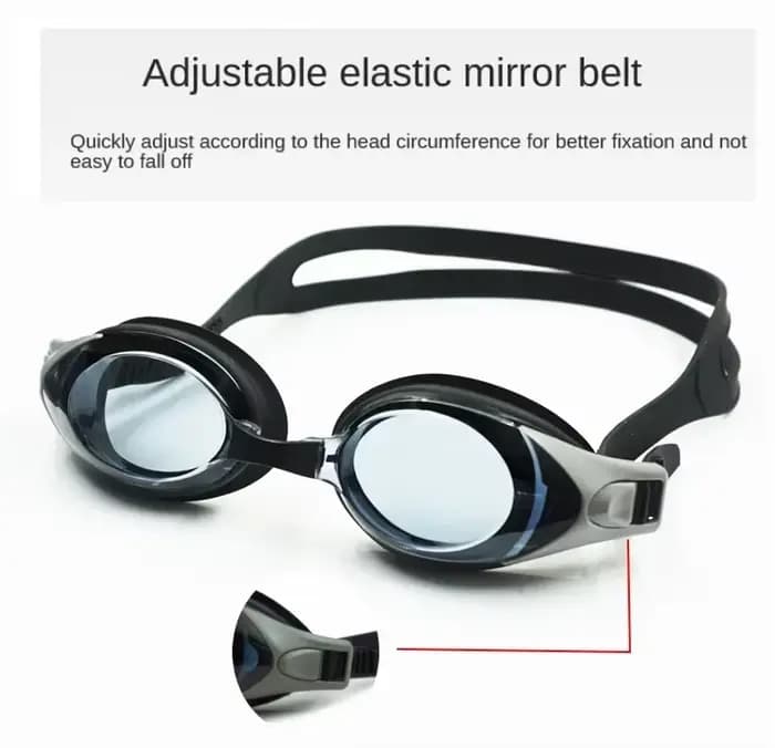Lunettes de natation presbytes pour adultes – Protection UV antibuée, silicone confortable, lunettes