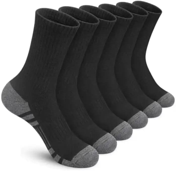 8 pièces-4 paires chaussettes de sport amorti respirant chaussettes de course haute performance et d
