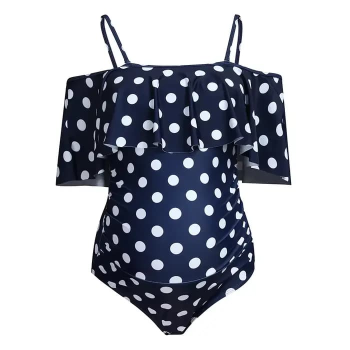 Maillot de bain une pièce pour femme enceinte, tenue de grossesse, grande taille
