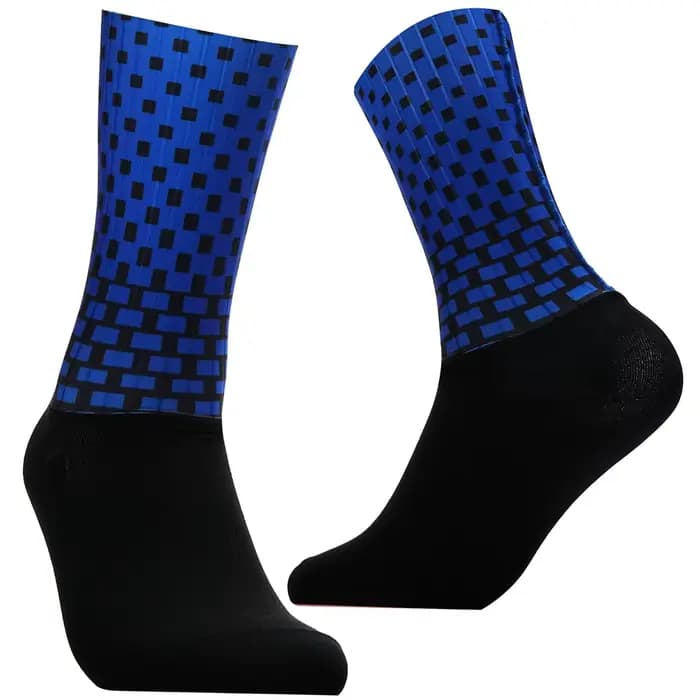 compressionprint qualité marque professionnelle Sport Pro chaussettes de cyclisme chaussettes de vél