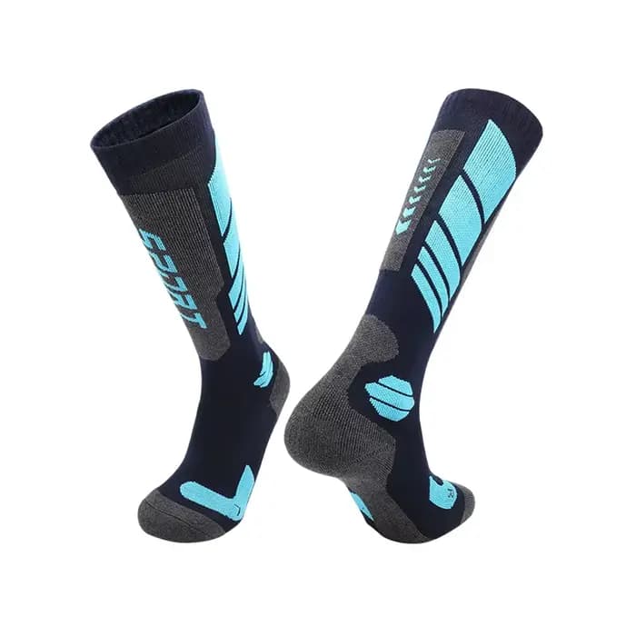 Chaussettes thermiques d'hiver, haute élasticité, anti-froid, pour le ski, le sport de plein air, le